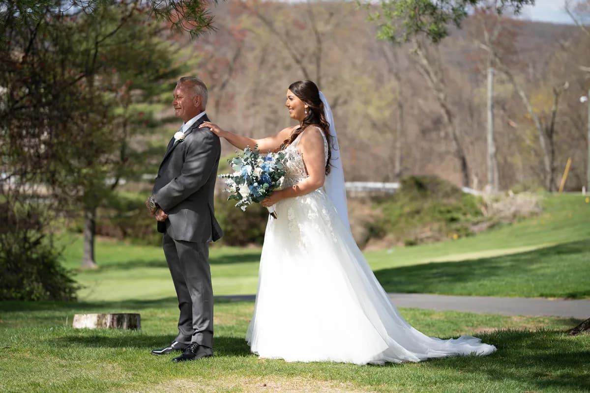 First look on the lawn in spring at The Club at Picatinny