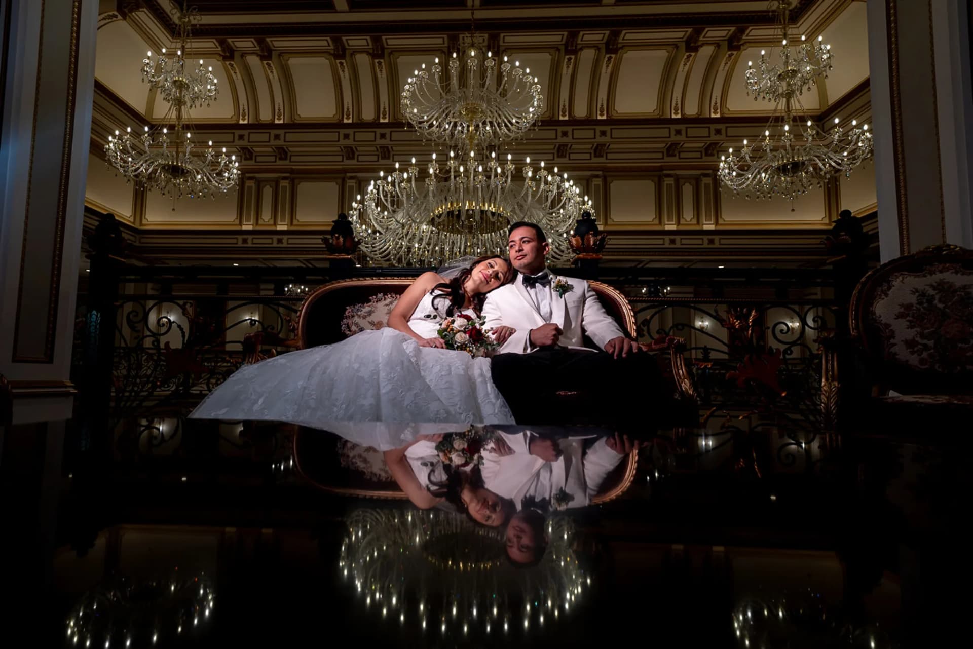 Ansimon & Mina wedding at The Legacy Castle, Pompton Plains, NJ