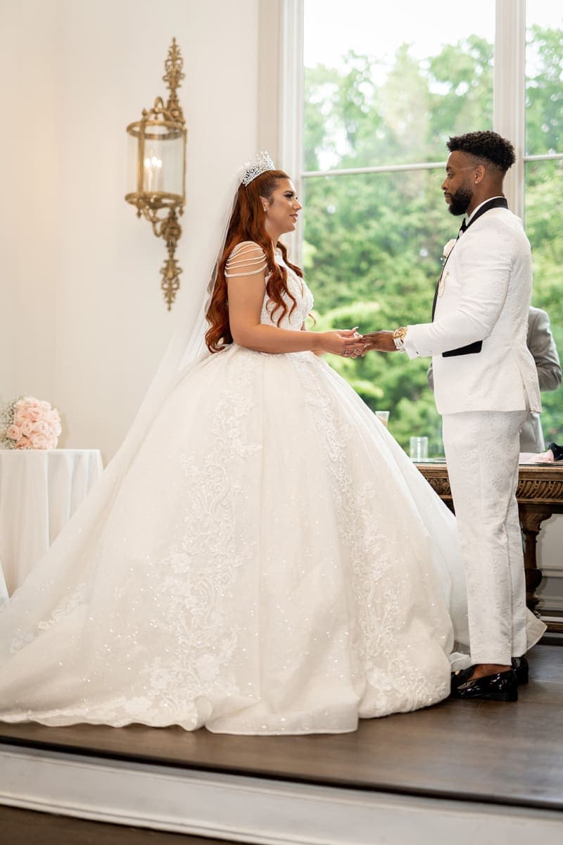 Ceremony processional moment