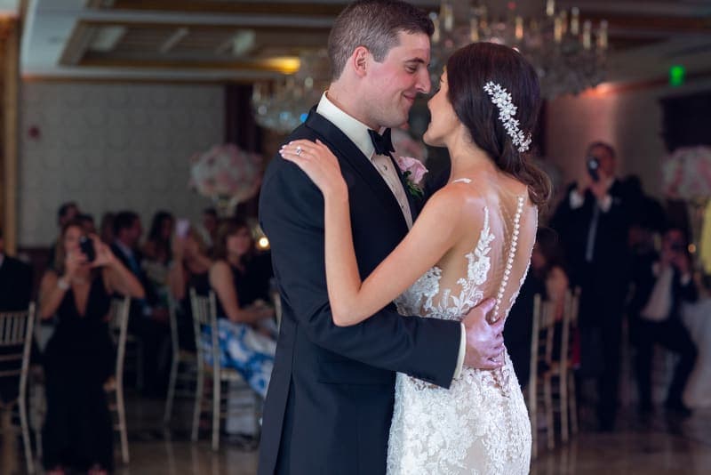Bride and groom at The Venetian