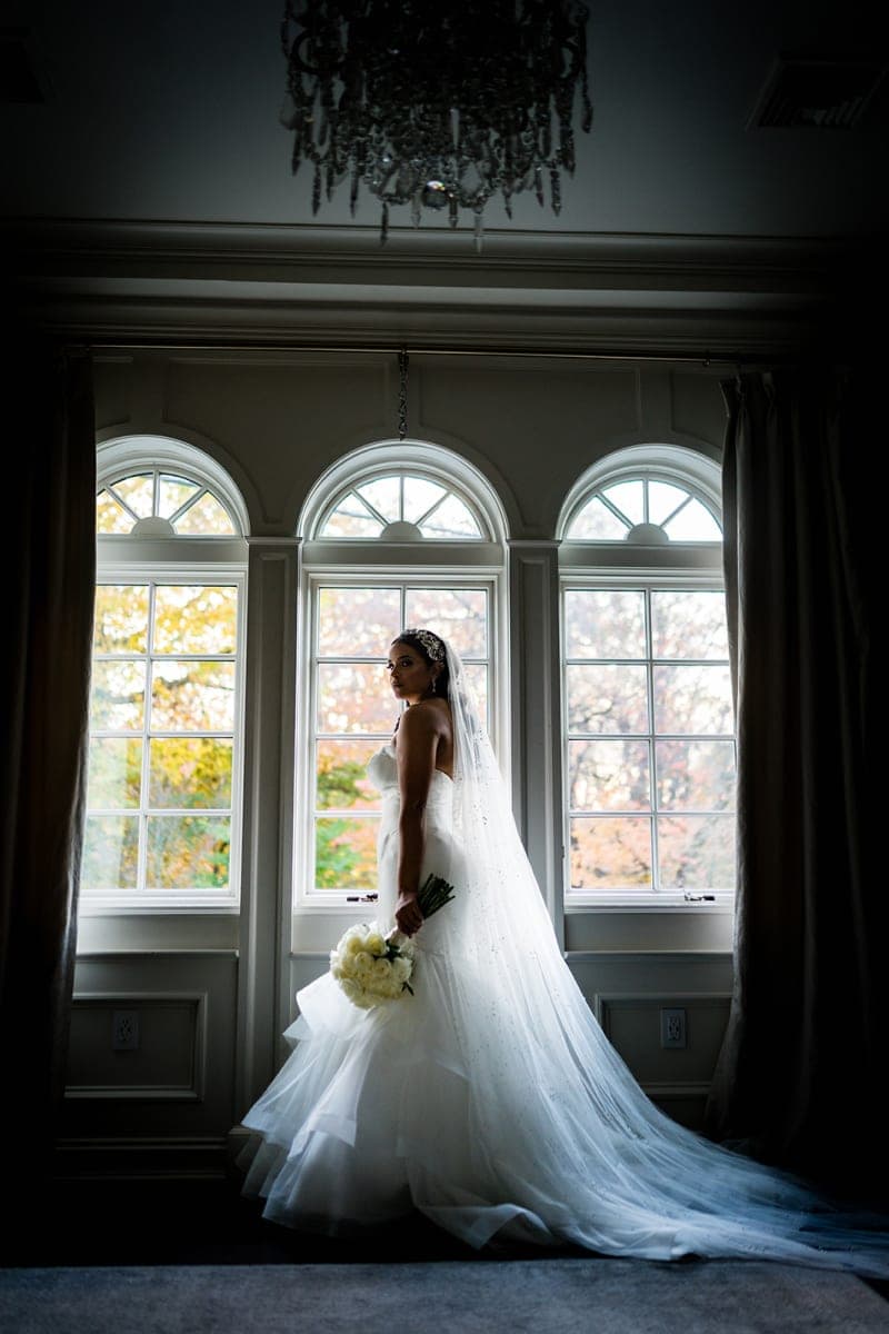 Bride portrait at Nanina's In the Park