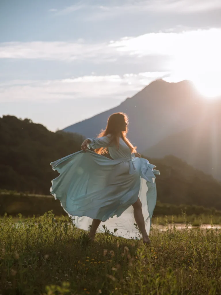 Woman dancing