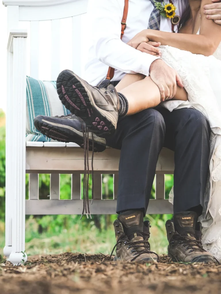 Elopement footwear