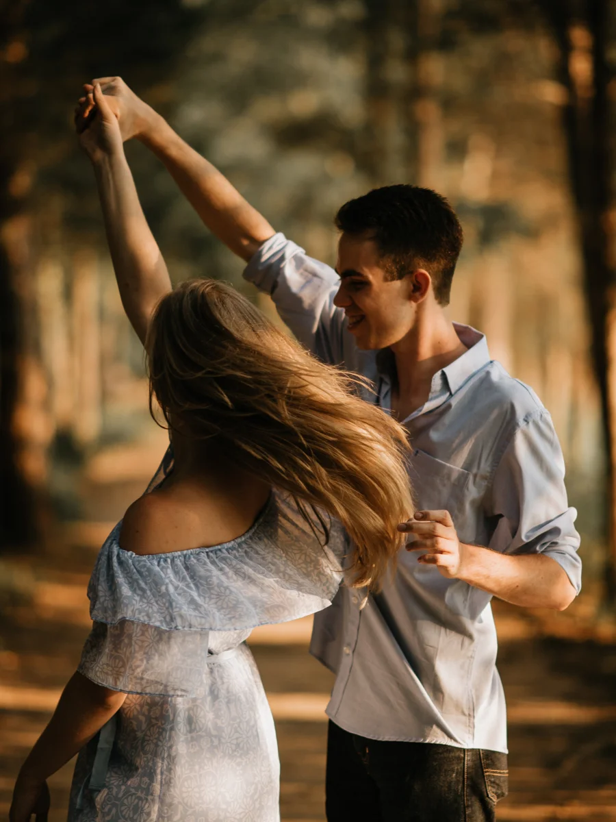 Couple dancing